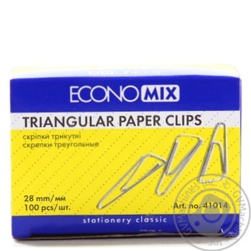 Paper clips Economix - buy, prices for MegaMarket - photo 1