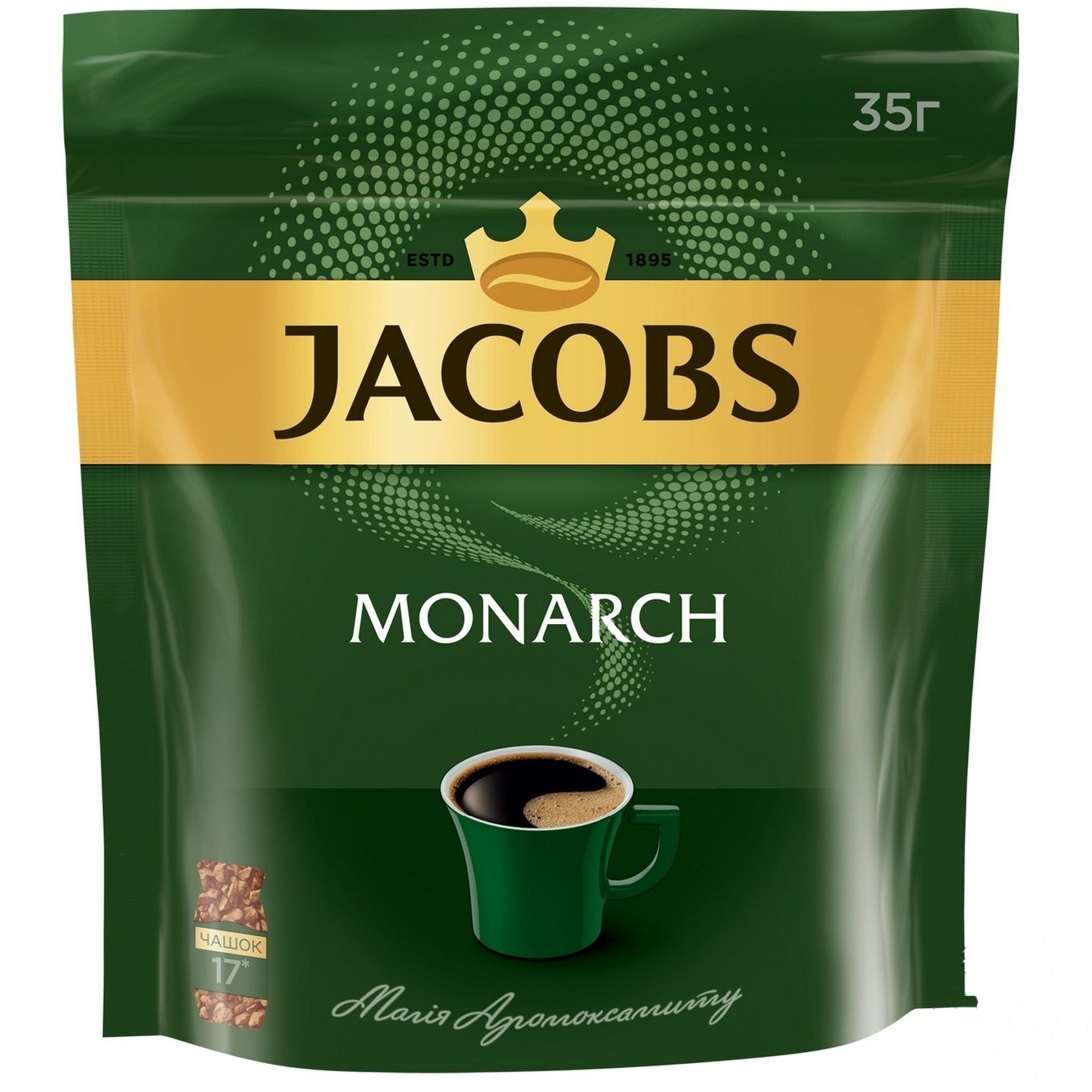 

Кофе Jacobs Monarch растворимый 35г