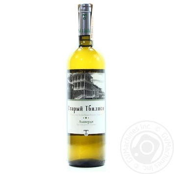 Wine Alaverdi white 12% 750ml glass bottle Georgia - buy, prices for MegaMarket - photo 1