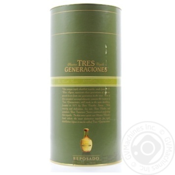 Текіла Sauza Tequila Tres Generaciones Reposado 38% 0.7л х6 купить, цены на МегаМаркет - фото 2