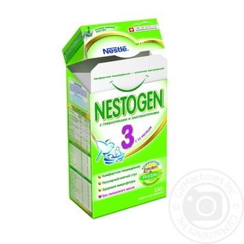 Dry infant milk formula Neastle Nestogen 3 with prebiotics for 10+ months babies 350g - buy, prices for MegaMarket - photo 1