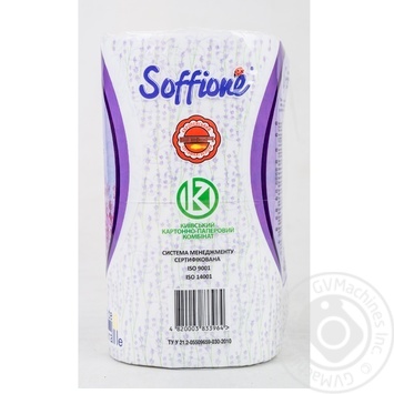 Туалетний папір Soffione Toscana Lavender 4рул 3шари х120 купити, ціни на МегаМаркет - фото 4
