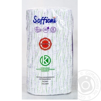 Бумага туалетная SoffioneToscana Lavender 3-слой 8шт/уп купить, цены на МегаМаркет - фото 2