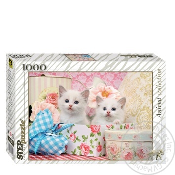 Пазли Step Puzzle Кошенята 1000 ел.  арт. 79100 купить, цены на МегаМаркет - фото 1