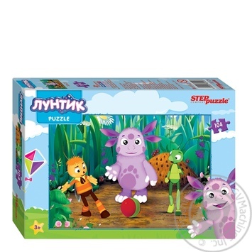 Пазли Step Puzzle Пригоди Лунтіка 104ел арт.82129 купить, цены на МегаМаркет - фото 1