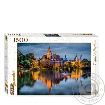 Пазли Step Puzzle Замок біля озера 1500 елементів - купити, ціни на МегаМаркет - фото 2