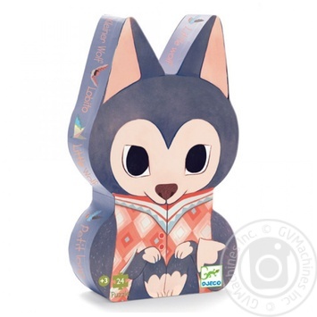 Djeco Little Wolf Baby Puzzles 24el. - buy, prices for ULTRAMARKET - photo 1