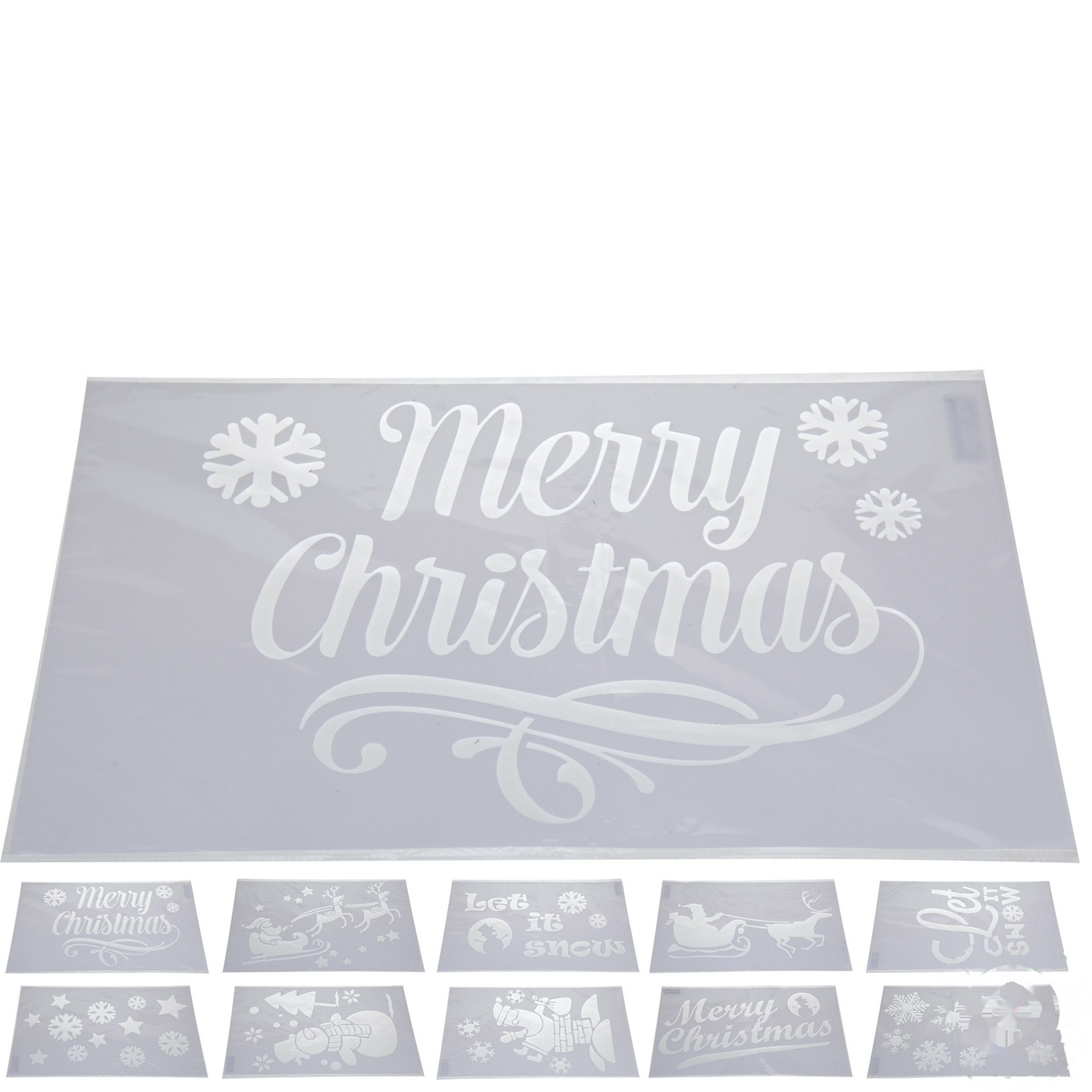 

Трафарет Koopman новогодний 50x30см