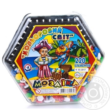 Игрушка мозаика Цветной мир ТехноК купить, цены на МегаМаркет - фото 1