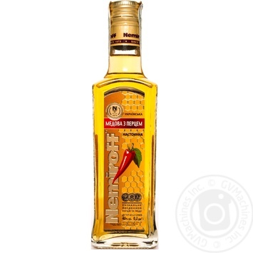 Настоянка Nemiroff Медова з перцем 0.2л х24 купити, ціни на МегаМаркет - фото 1