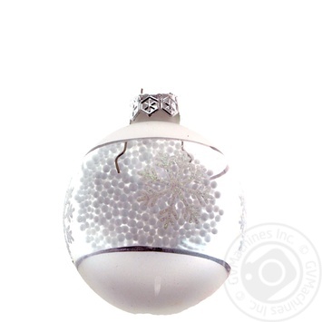 Actuel Transparent Ball with Snow 5cm - buy, prices for - photo 1