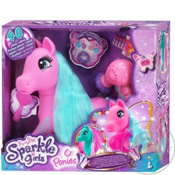 Sparkle girls Toy Set Pony with Accessories 30cm - buy, prices for Auchan - photo 4