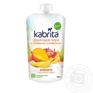 Пюре Kabrita манго с яблочным пюре 100г купить, цены на МегаМаркет - фото 3