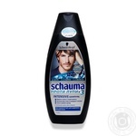 Шампунь Schwarzkopf Schauma Intensive For men против перхоти с пиритионом цинка без силикона 400мл