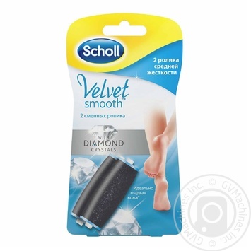 Насадка для электрической роликовой пилки Scholl Velvet smooth - купить, цены на VARUS - фото 1