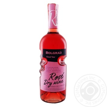 Wine Bolgrad pink dry 9.5-14% 750ml - buy, prices for MegaMarket - photo 1