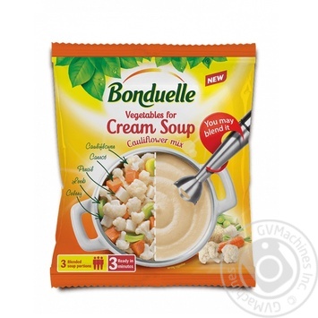 Bonduelle frozen for soup vegetables cauliflower mix 400g - buy, prices for MegaMarket - photo 3