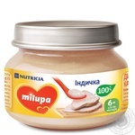 Пюре мясное Milupa Индейка для детей от 6 месяцев 80г