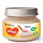 Milupa for children from 6 months with chicken puree 80g