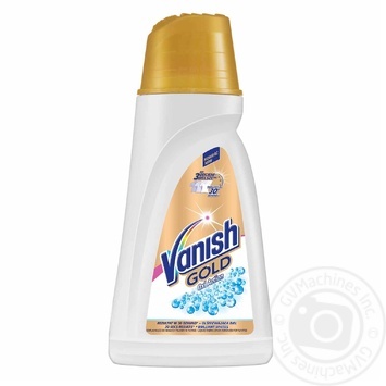 Пятновыводитель и отбеливатель жидкий для тканей Vanish Gold Oxi Action Кристальная белизна 940мл купить, цены на МегаМаркет - фото 1