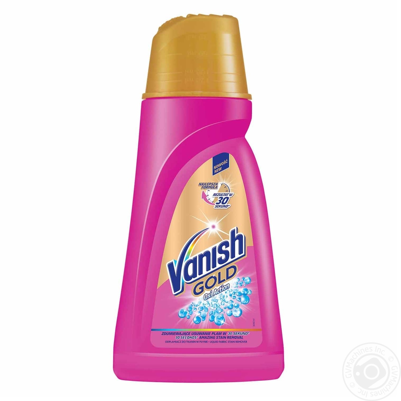 

Пятновыводитель жидкий для тканей Vanish Gold Oxi Action 940мл