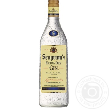 Джин Seagram's Extra Dry 40% 1л - купить, цены на NOVUS - фото 2