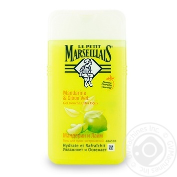 Gel Le petit marseillais tangerine for shower 250ml - buy, prices for MegaMarket - photo 6