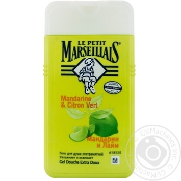 Gel Le petit marseillais tangerine for shower 250ml - buy, prices for MegaMarket - photo 7