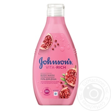 Гель для душа JOHNSON’S Body Care Преображающий с ароматом граната 250мл купить, цены на МегаМаркет - фото 1