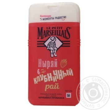 Gel Le petit marseillais strawberries with cream for shower 250ml - buy, prices for MegaMarket - photo 7