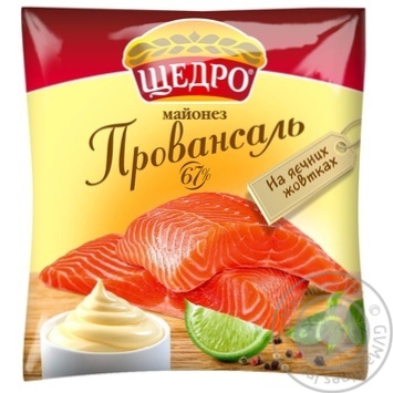 Schedro Provence Mayonnaise 67% 380g - buy, prices for MegaMarket - photo 1
