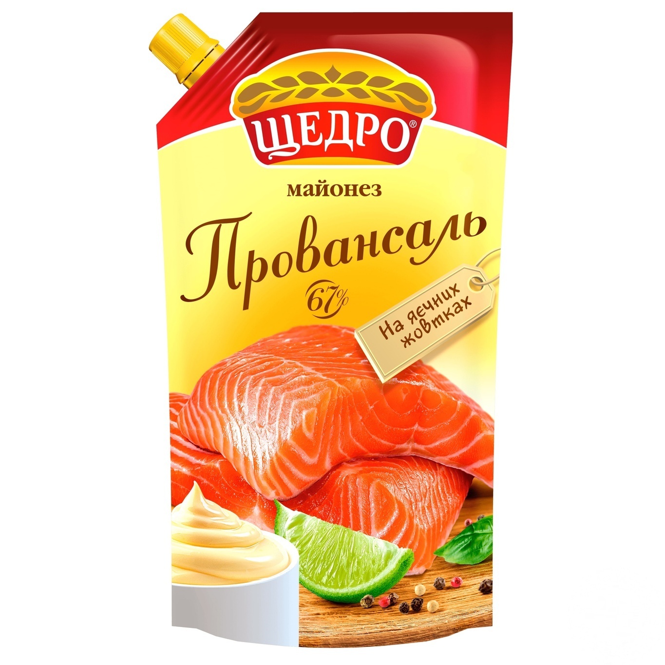 

Майонез Щедро Провансаль 67% 350г