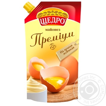 Майонез Щедро Преміум 72% 350г купити, ціни на МегаМаркет - фото 2