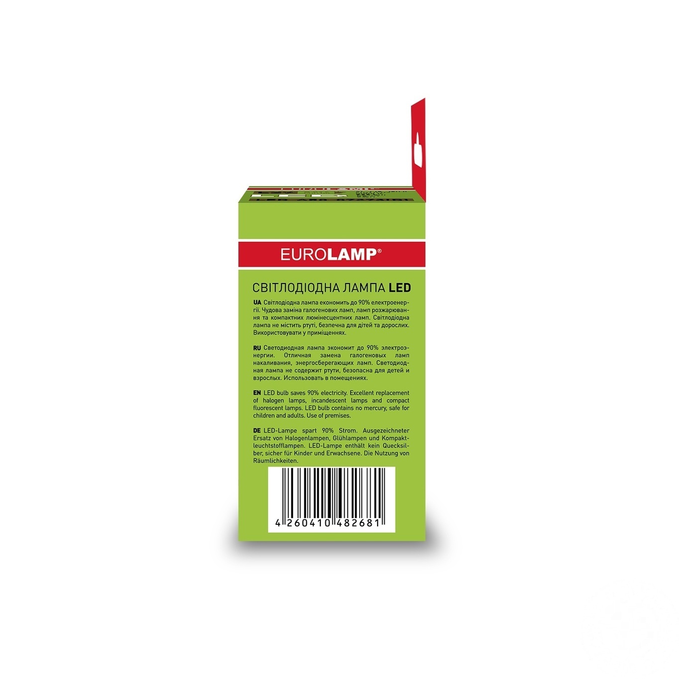

Світлодіодна лампа EUROLAMP А60 12W E27 3000K