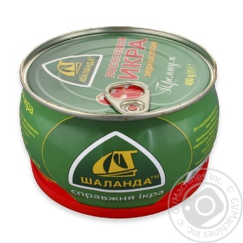 Ікра лососева Шаланда зерниста 400г ж/б купити, ціни на МегаМаркет - фото 1