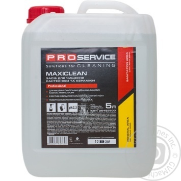 Pro Service Maxiclean Cleaner for sanitary ware and ceramics 5l - buy, prices for METRO - photo 1