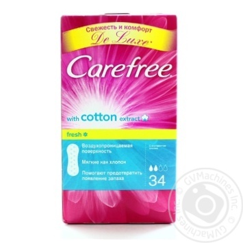 Pads Carefree Cotton for women 34pcs - buy, prices for MegaMarket - photo 3