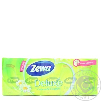 Хустинки Zewa Softis Deluxe Camomile 10шт.3шар х24 купить, цены на МегаМаркет - фото 5