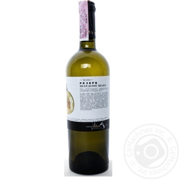 Wine chardonnay Shabo Private import white dry 13% 750ml glass bottle Ukraine - buy, prices for MegaMarket - photo 6