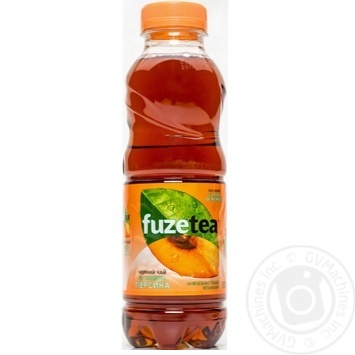 Fuzetea peach cold black tea 500ml - buy, prices for MegaMarket - photo 1