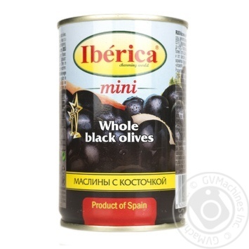 olive Iberica black with bone 300g can - buy, prices for MegaMarket - photo 2