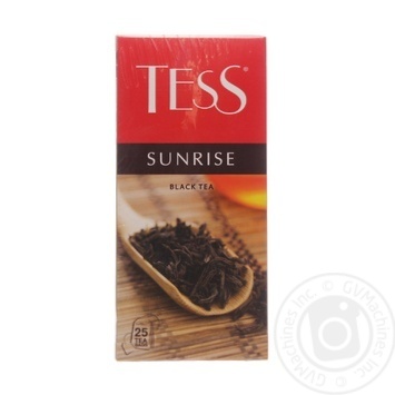 Чай Tess чорний Sunrise 25*1.8г купити, ціни на МегаМаркет - фото 3