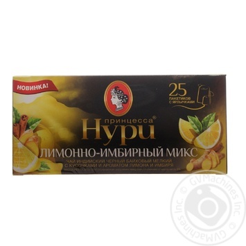 Princess Noori lemon black tea 25pcs*1.5g - buy, prices for MegaMarket - photo 2