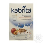 Каша Kabrita гречана з яблуком і абрикосом 5+ 180г х7