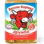 Сыр плавленый Весела корівка Дружба 46% 90г