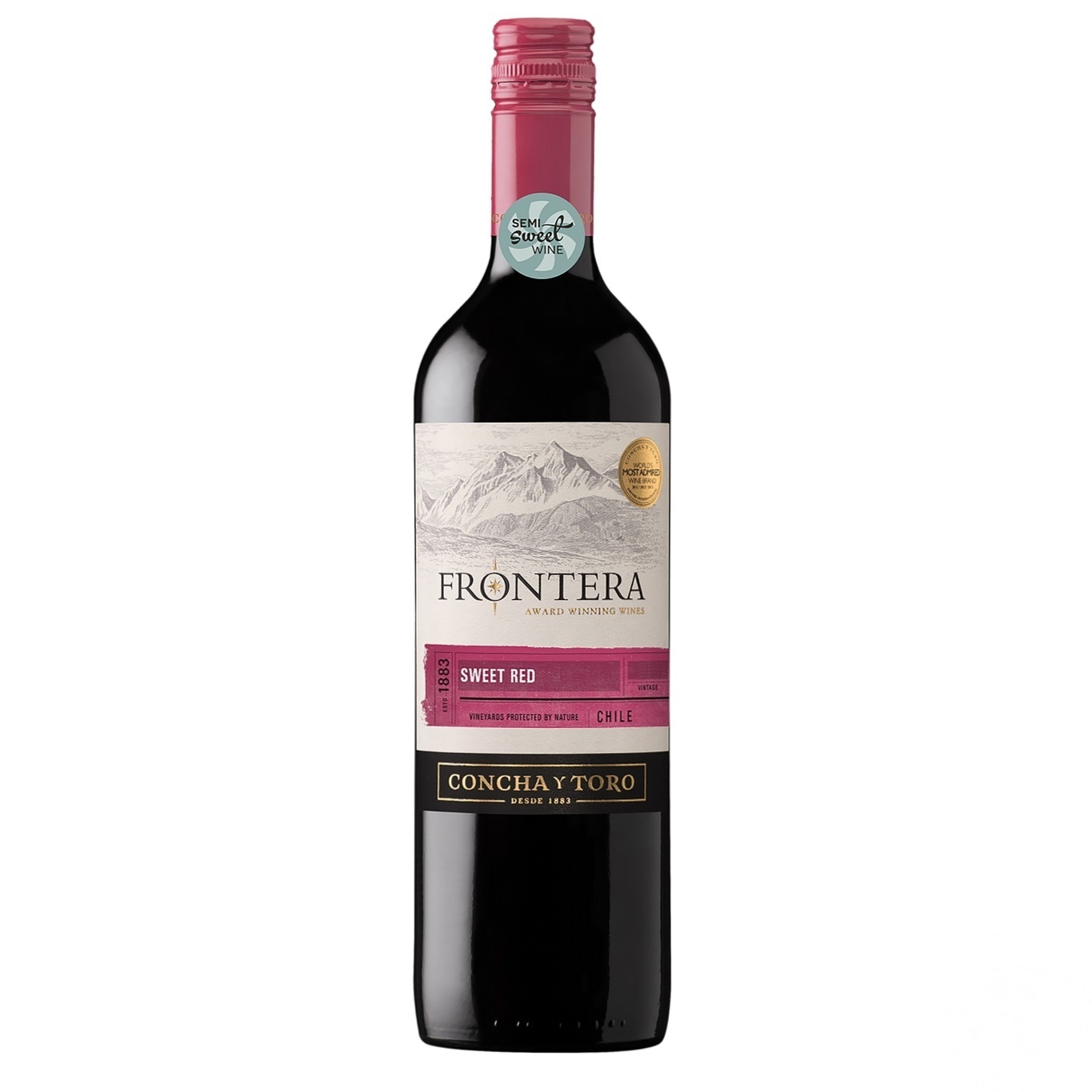 

Вино Frontera Sweet Red красное сладкое 9.5% 0,75л