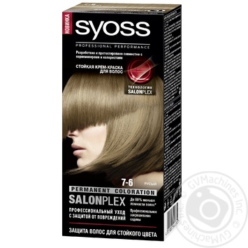 Cream-paint Syoss light brown for hair - buy, prices for MegaMarket - photo 1