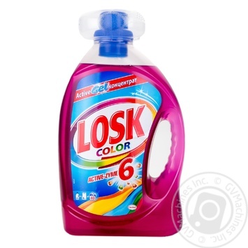 Гель для прання Losk Color автомат 2,92л купити, ціни на МегаМаркет - фото 1