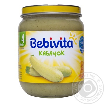 Bebivita for children from 4 months squash puree 125g - buy, prices for MegaMarket - photo 1