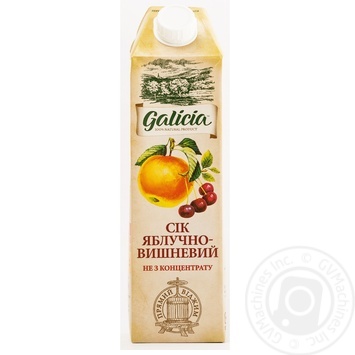 Galicia apple-cherry juice 1l - buy, prices for MegaMarket - photo 2